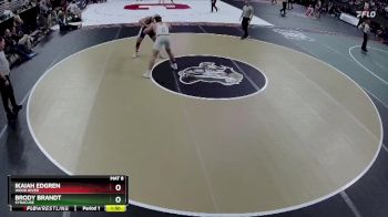 Champ. Round 1 - Brody Brandt, Syracuse vs Ikaiah Edgren, Wood River