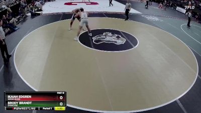 Champ. Round 1 - Brody Brandt, Syracuse vs Ikaiah Edgren, Wood River