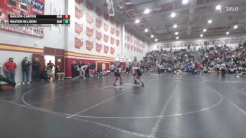 150 lbs Cons. Round 3 - Dakota Carter, Franklin vs Keaton Ellison, Garrettsville Garfield