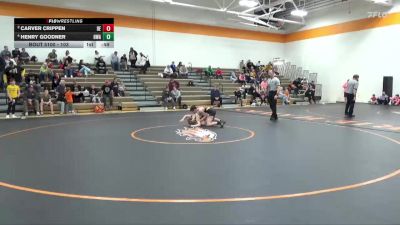 103 lbs 1st Place Match - Henry Goodner, Hawkeye Wrestling Academy vs Carver Crippen, DC Elite