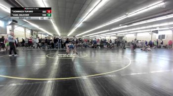 93 lbs Quarterfinal - Dominick Tufaro, Greentown vs Kael Majcher, Turbotville