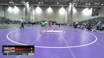 215 lbs Quarterfinal - Aaron Riner, Buford HS vs Avery Clark, Thompson HS