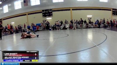 106 lbs Quarterfinal - Lane Bassett, Royal Pride Wrestling Club vs William Grafton-Hodgetts, Region Wrestling Academy