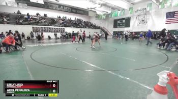 170 lbs Quarterfinal - Lesly Lugo, Cathedral City vs Ariel Penaloza, Cypress