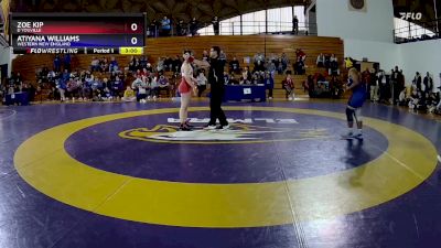 160 lbs 3rd Place Match - Zoe Kip, D`Youville vs Atiyana Williams, Western New England