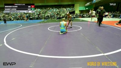 138 lbs Round Of 32 - Bridger Olsen, Syracuse Wrestling Club (Utah) vs Sammy Lopez, Aloha