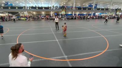 61 lbs Cons. Round 2 - Caden Kremski, Unattached vs Jaxson Streeter, Alpha Elite