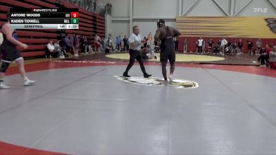 285 lbs Semifinal - Antone Woods, Grand View (Iowa) vs Kaden Tidwell, Millikin