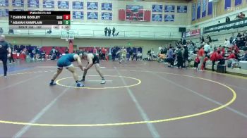 197 lbs Semifinal - Asaiah Kamplain, Corban University vs Carson Gooley, Southern Oregon