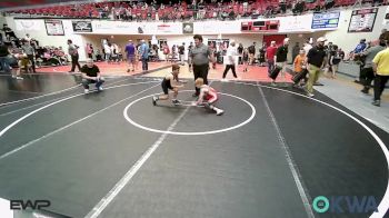 67 lbs Rr Rnd 3 - Alex Morgan, Fort Gibson Youth Wrestling vs Daxton Robertson, Gore Pirates Youth Wrestling