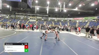 109 lbs Round Of 16 - Trenton York, Ruis vs Benjamin Lechman, Bear Cave WC