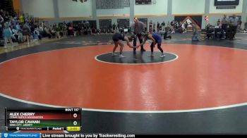 100 lbs Cons. Round 1 - Taylor Cavanh, Iowa City, Liberty vs Alex Cherry, Cedar Rapids Washington