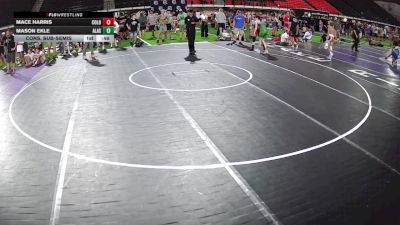 115 lbs Cons. Sub-semis - Mace Harris, Colorado vs Mason Ekle, Alaska