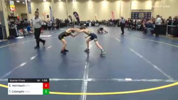 70 lbs Quarterfinal - Elijah Heimbach, Bethlehem vs Titus Colangelo, Franklin Regional