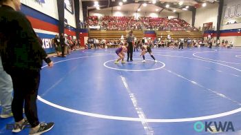 105 lbs Rr Rnd 1 - Izzabela Huddleston, Skiatook Youth Wrestling vs Jasper Victor, Vinita Kids Wrestling