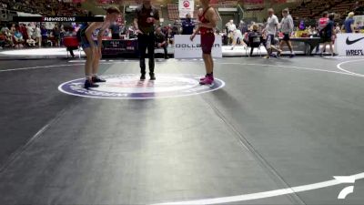 Quarters - Hunter Luna, Sugar Kids Wrestling Club vs Samuel Perez, Manteca Cobras Wrestling Club