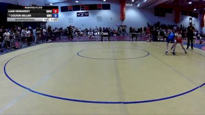 88 lbs Quarterfinal - Liam Demarest, Enlisted Nine Fight Company VA vs Colton Miller, Great Neck Wrestling Club