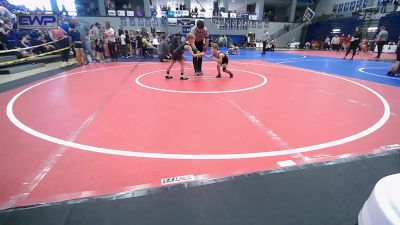 46 lbs Quarterfinal - Jonathan Robinson, Panther Youth Wrestling-CPR vs Brantley Grace, Pottsville Apache Youth Wrestling