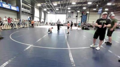 85 lbs Rr Rnd 1 - Josh Musselman, Indiana Outlaws Red vs Peyton Kenny, Micky's Minions White