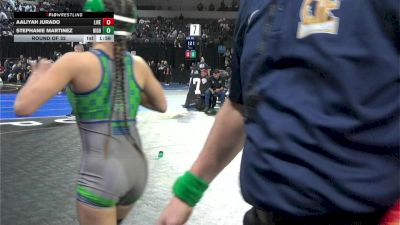 100 lbs Round Of 32 - Aaliyah Jurado, Live Oak (NS) vs Stephanie Martinez, Highland (Bakersfield) (CS)