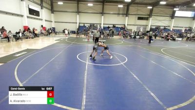 65 lbs Consolation - Jasiah Badilla, Relentless vs Andrew Alvarado, Desert Dogs WC