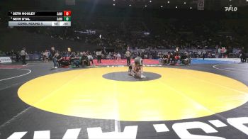 6A Boys 165 lbs Cons. Round 5 - Seth Dyal, Sandy Boys vs Seth Hooley, Sandy Boys