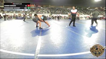 Consi Of 4 - Jonben Seinder, Del City Little League vs BonnieAnne Hackney, Derby Wrestling Club