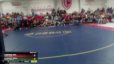 106 lbs Cons. Round 3 - Carmine Neil, Grand Valley vs Kyersau Wall, Grand Junction