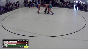 129 lbs Champ. Round 1 - Zane Woodward, Nebraska vs Braxton Hammond, Southern Valley High School Wrestling