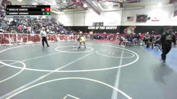 100 lbs Cons. Round 5 - Aubrey Sedeno, Thousand Oaks vs Noellie Ramos, Carter