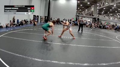 132 lbs Round 5 (6 Team) - Connor Morris, Revival Jokers vs Tyler Pagano, Broad Axe Gold