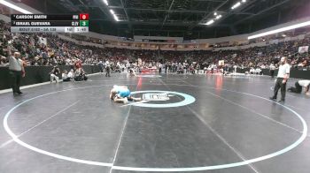 5A 138 lbs Quarterfinal - Carson Smith, Piedra Vista vs Israel Guevara, Cleveland