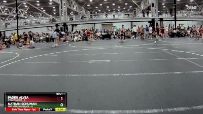 98 lbs Semis (4 Team) - Nathan Schuman, Mat Assassins Black vs Paden Alyea, Impact Silver