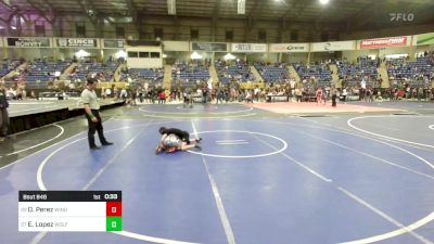 75 lbs Consi Of 16 #1 - Owen Perez, Windsor vs Elijah Lopez, Wolfpack