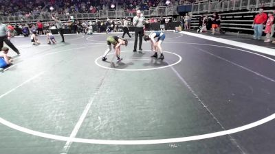 92 lbs Round Of 16 - Jackson Farr, Lee's Summit West Titans 1 vs Ricardo Poolaw, NM Bad Boyz