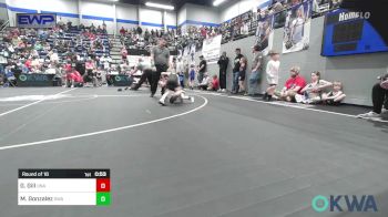 49 lbs Round Of 16 - Grady Gill, Unattached vs Messiah Gonzalez, Shelton Wrestling Academy