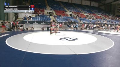 150 lbs Cons. Rd Of 32 - Cam Matthews, Illinois vs Dawson Mack, Illinois