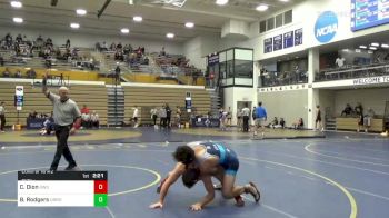 157 lbs Consi Of 16 #2 - Corbin Dion, Gardner-Webb vs Benny Rodgers, Unrostered-Spartan Combat RTC