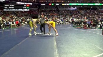 1A-285 lbs Cons. Round 5 - Will Howes, MFL MarMac vs Owen Menke, Sigourney-Keota