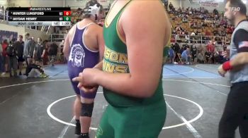 287 lbs Cons. Round 2 - Jaydan Henry, Madison Plains vs Hunter Lunsford, Logan
