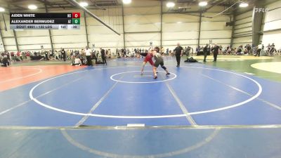 132 lbs Consi Of 16 #2 - Aiden White, NC vs Alexander Bermudez, AZ