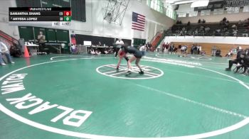 135 lbs Champ. Round 2 - Samantha Shang, Etiwanda vs Anyssa Lopez, South Hills