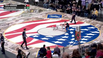 7th Place Match - Carter Nelson, Huron vs Isaac Weerheim, Brandon Valley
