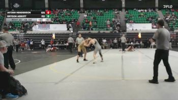 6A 150 lbs Cons. Round 2 - Jayden Henderson, Fort Payne vs Bryson Abbott, Pell City