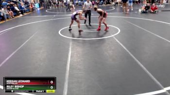106 lbs Round 1 - Riley Bishop, Grand Island vs Keegan Leonard, Scottsbluff