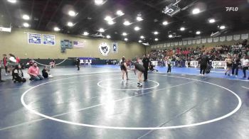 140 lbs Champ. Round 1 - Kelly Flores, Westminster vs Sophia Gutierrez, Caruthers