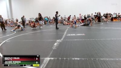 96 lbs Round 8 (10 Team) - Jacobie Robbins, Missouri Outlaws vs Bentley Fields, Gotcha