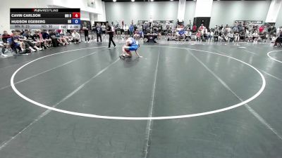 150 lbs Cavin Carlson, Minnesota Red vs Hudson Egeberg, North Dakota