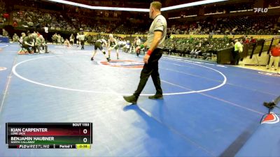 175 Class 1 lbs Cons. Round 1 - Benjamin Haubner, North Callaway vs Kian Carpenter, Lone Jack