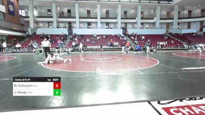 125 lbs Consi Of 8 #1 - Michael Policarpio, Roanoke College vs Jackson Parker, Franklin & Marshall